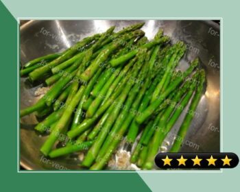 Quick Sauteed Asparagus - HCG Friendly recipe