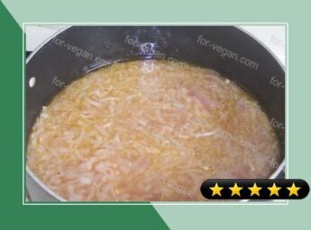 Red Onion Soup or Zuppa Di Cipolle Rosse recipe
