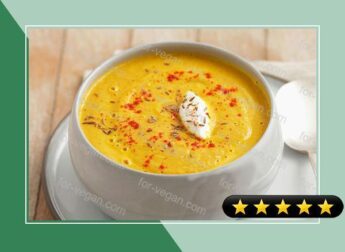 Creamy Carrot and Lentil Soup recipe