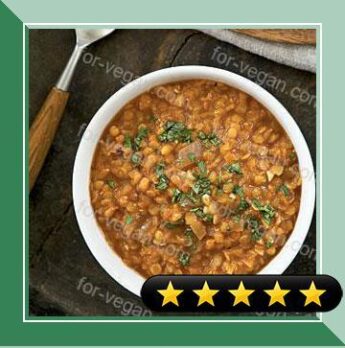 Spicy Ethiopian Red Lentil Stew recipe