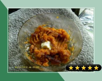 Orange Ginger Kumara Salad (Sweet Potato) recipe