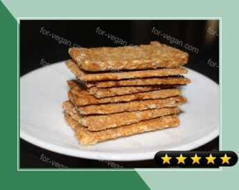 Low-Sodium Whole-Grain Crackers recipe