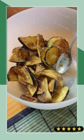 Sweet eggplant fries recipe