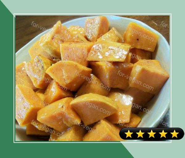 Honey Roasted Sweet Potatoes recipe