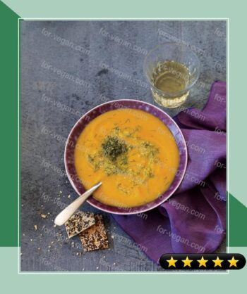 Carrot Soup with Fennel Pesto recipe