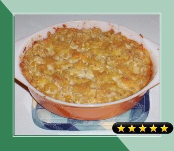 Kree's Baked Macaroni and Soy Cheese recipe