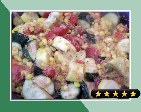 Zucchini, Corn, and Tomato Combo recipe