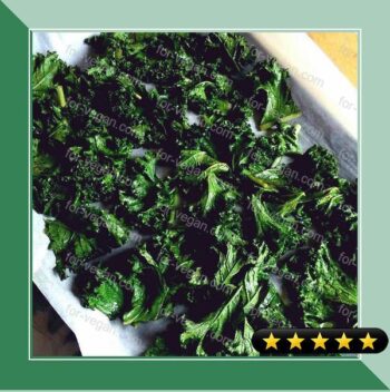 Healthy Kale Chips! recipe