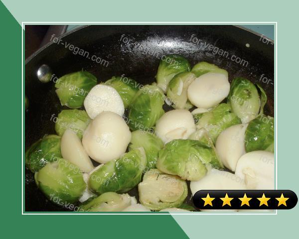 Brussels Sprouts and Potatoes recipe