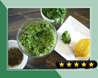 Kale and Caper Pesto recipe