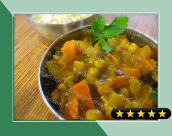 Sweet Savory Chick Pea Curry recipe