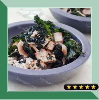 Crispy Kale-and-Tofu Salad with Coconut recipe