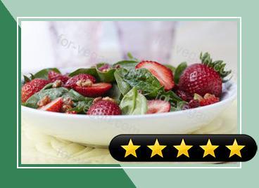 Spinach Salad with Strawberries recipe
