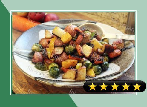 Roasted & Spiced Fall Vegetables recipe