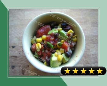 Avocado, Corn & Black Bean Salad recipe