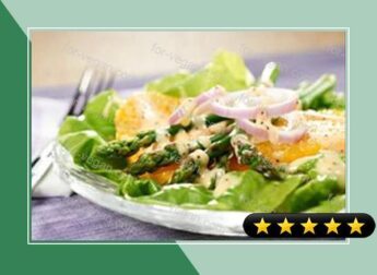 Asparagus, Boston Lettuce and Orange Salad recipe