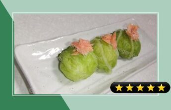 Chinese Cabbage Sushi Balls recipe