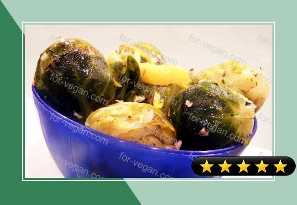 Lemon-Dilled Brussels Sprouts recipe