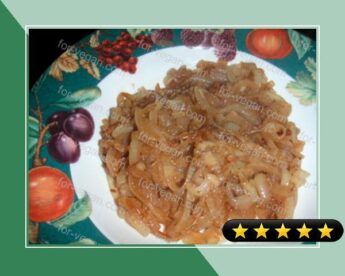 Caramelized Sherried Onions recipe
