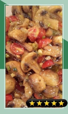 Marinated Curry Tomatoes and Mushrooms recipe