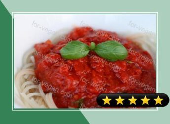 Simple Tuscan Tomato Sauce recipe