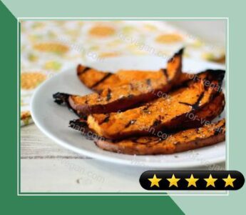 Grilled Chipotle Lime Sweet Potato Fries recipe