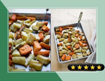 Roasted Carrots and Parsnips With Rosemary and Garlic recipe