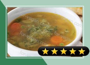 Vegetable Soup with Pesto recipe