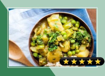 Potato and Kale Curry recipe