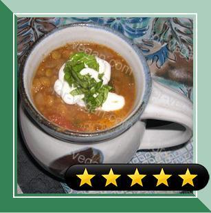 Spicy Tomato and Lentil Soup recipe
