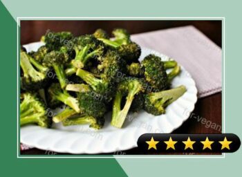 Roasted Marinated Broccoli recipe