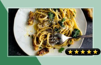 Pasta with Fried Lemons and Chile Flakes recipe