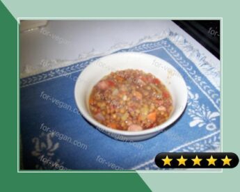 Lentil and Veggie Soup recipe