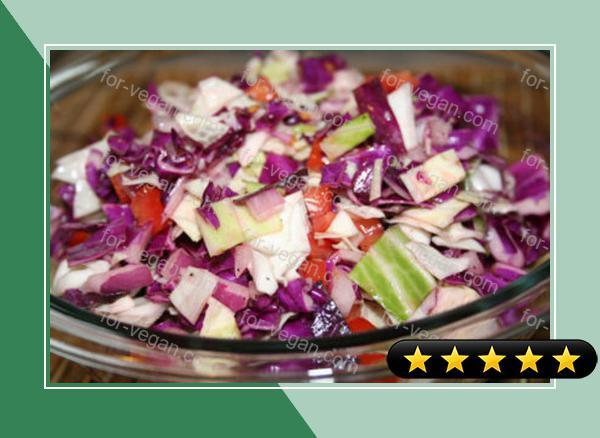 Sito's Lebanese Cabbage Salad recipe