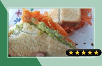 Ma G's Avocado and Carrot Sandwich recipe