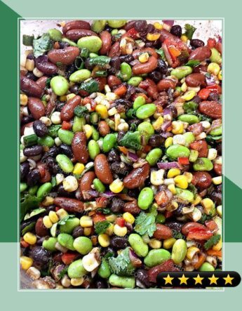 Bean and Edamame Salad recipe