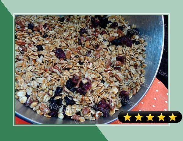 Cranberry-Walnut Granola recipe
