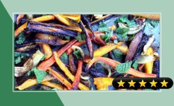 Berbere Roasted Carrots, Fennel & Mint recipe