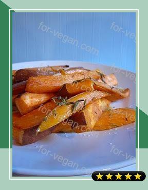 Oven-baked Sweet Potato Fries recipe