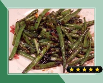Chinese Buffet Green Beans recipe