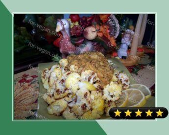 Ambrosial Roasted Garlic Cauliflower recipe