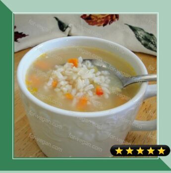 Vegetable and Rice Soup recipe
