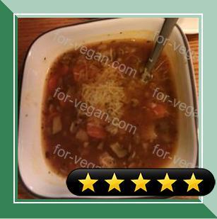 Portobello Mushroom Lentil Soup recipe