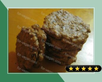Almond Butter Raisin Cookies (Vegan, Gluten-Free) recipe