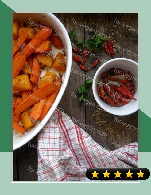 Cumin & Fennel Roasted Vegetables recipe