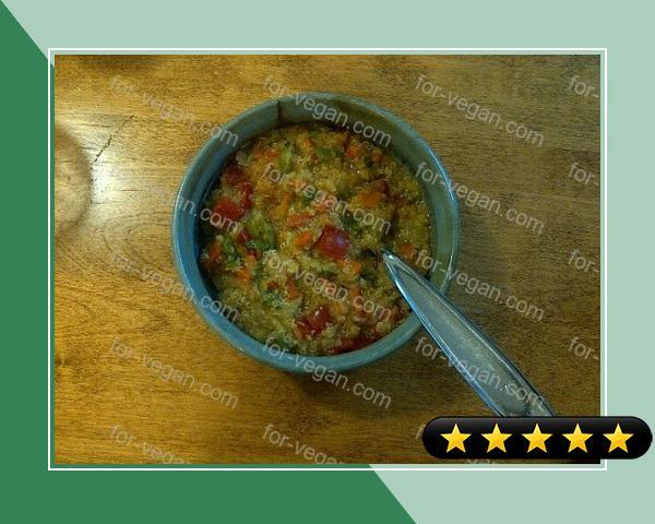 Quinoa, Carrot and Lentil Stew recipe