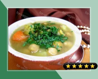 Moroccan Chickpea Soup recipe