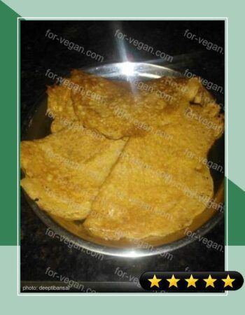 Gram Flour Pancakes/Besan chillas recipe