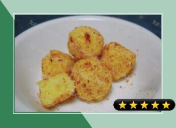 Healthier Non-fried Sweet Potato Croquettes recipe