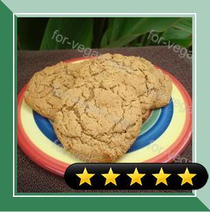 Healthier Big Soft Ginger Cookies recipe